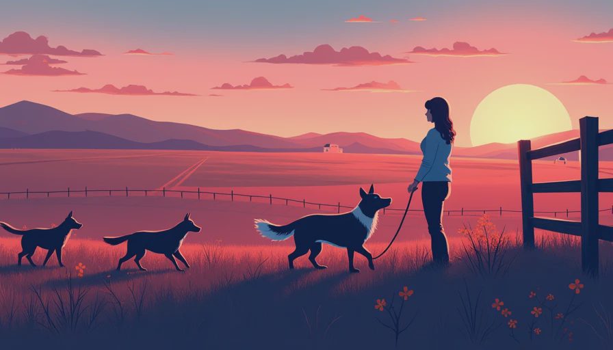 Visual context for dog training for herding