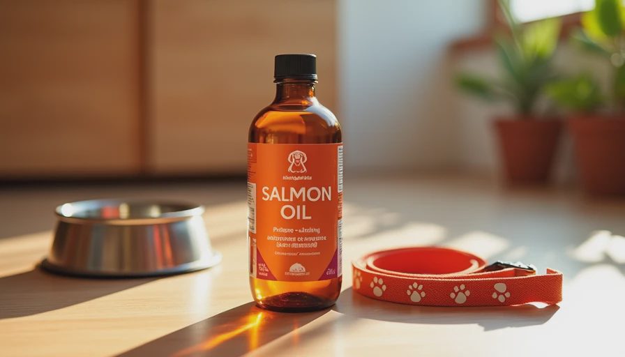 Visual context for salmon oil for dogs