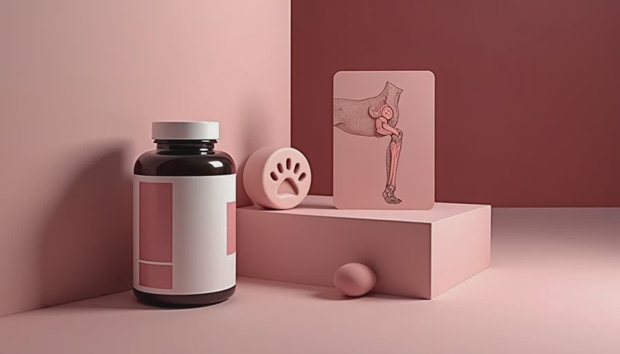 Illustration for dog joint supplements
