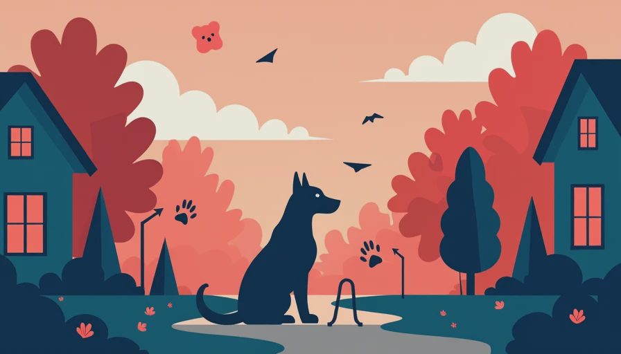 Illustration for positive reinforcement dog training